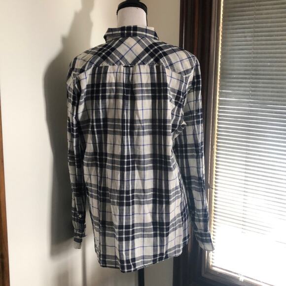 J. Crew | Plaid The Perfect Shirt Size M - Picture 4 of 5
